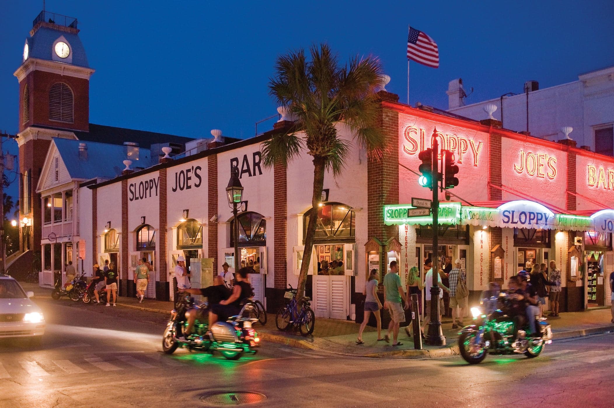 Island Life outside Sloppy Joes