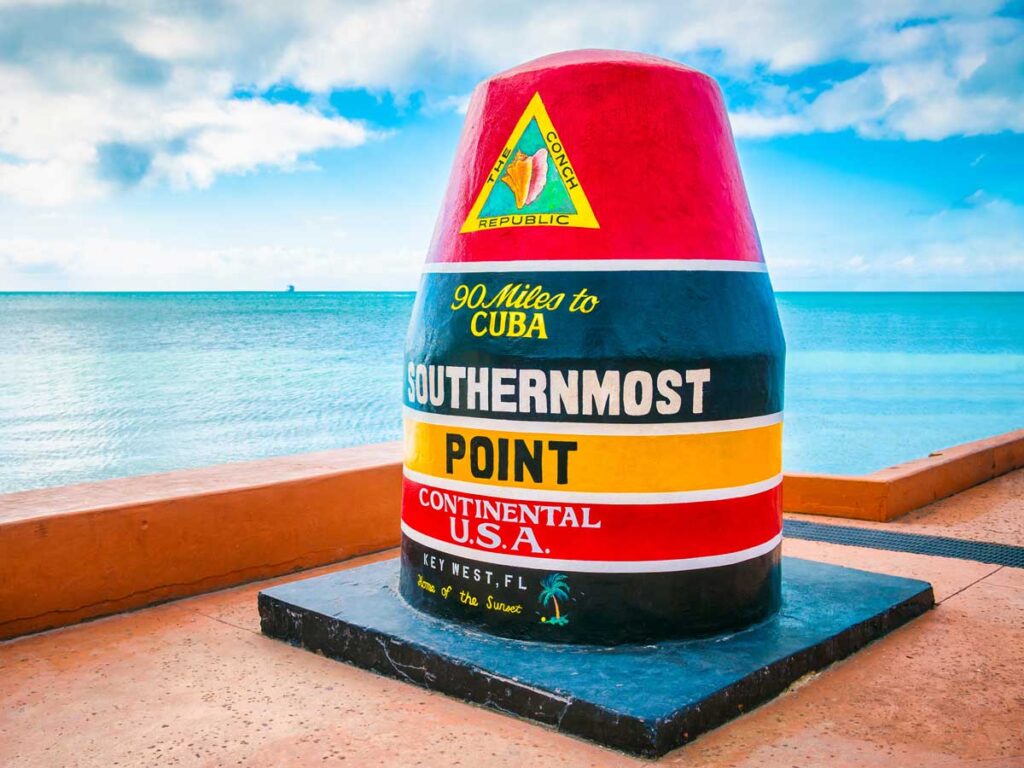 Southern Most Point Buoy.