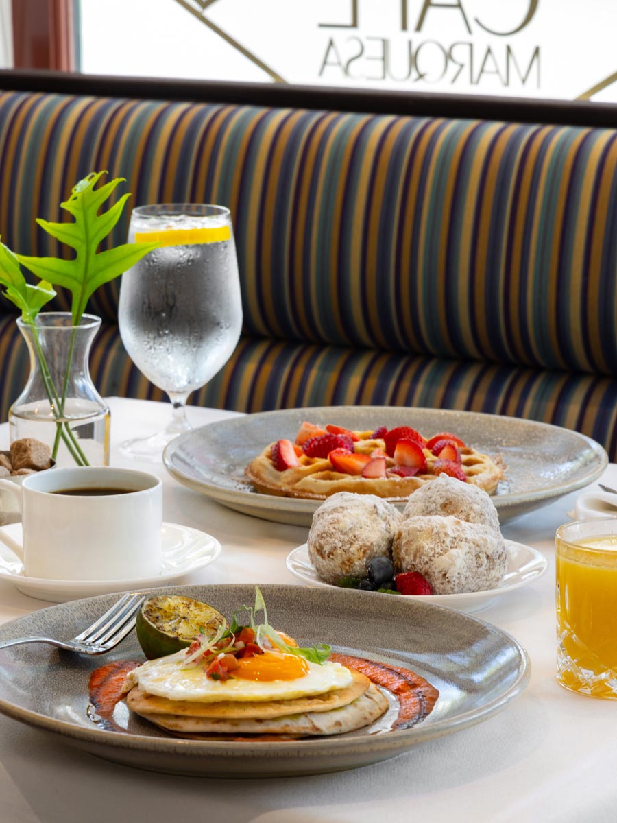 Breakfast From Cafe Marquesa